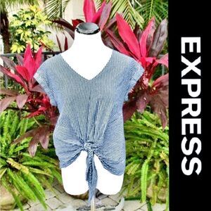 Express Front Tie Blouse